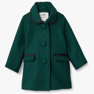 Amazon Essentials x Sofia Grainge Toddlers and Baby Girls' Wool Blend Dress Coat